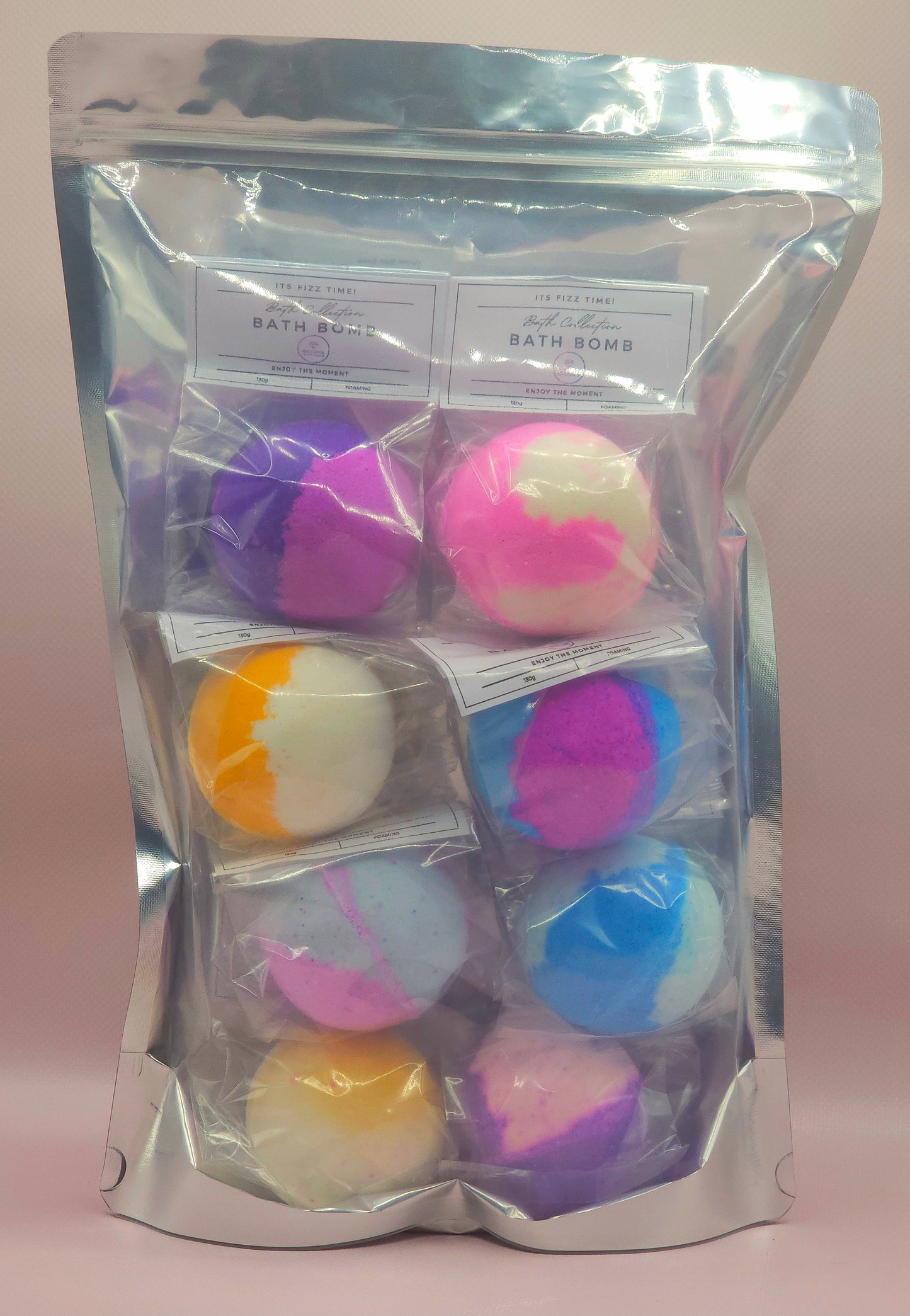 8 Round Bath Bomb Bundle