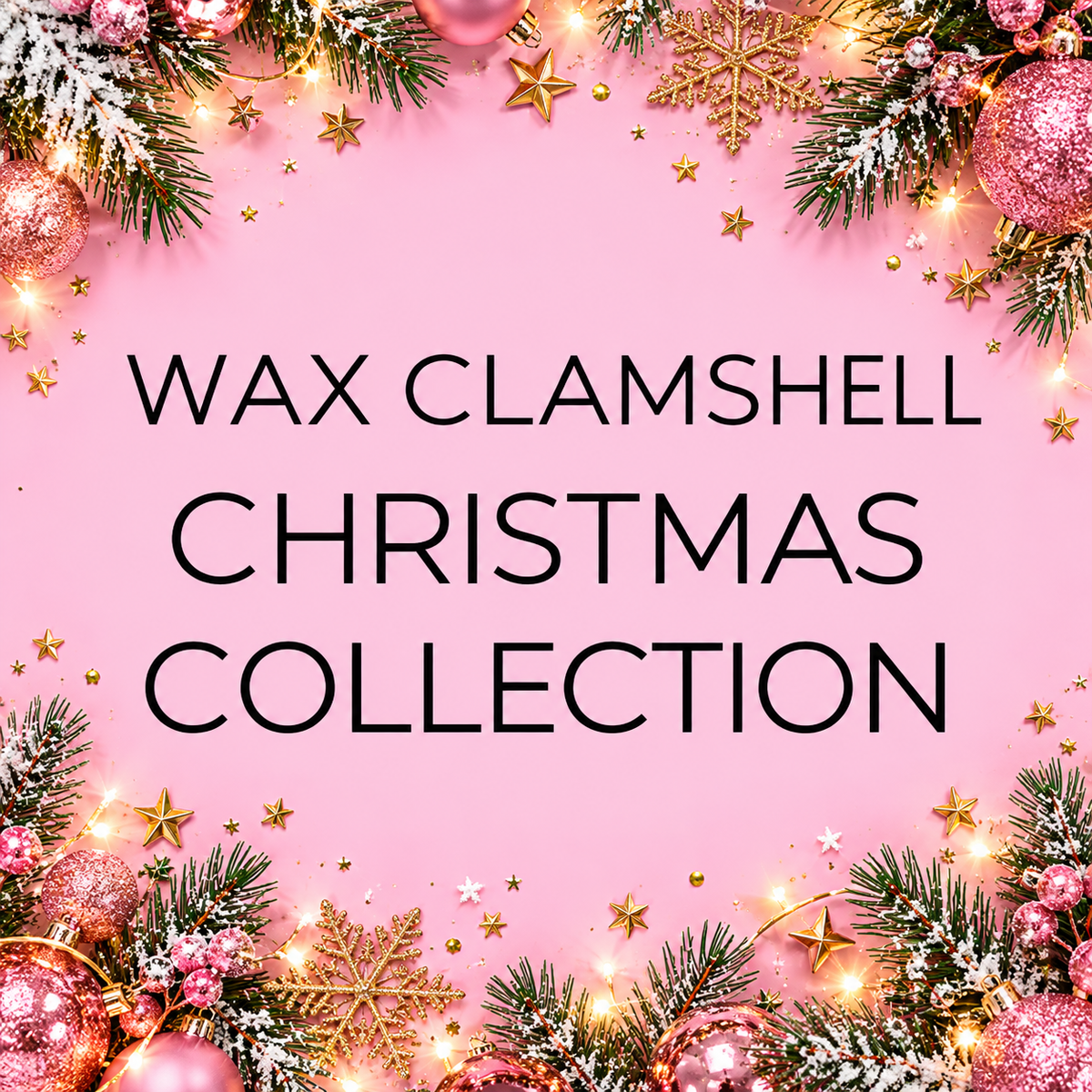 Christmas Collection Wax Clamshells