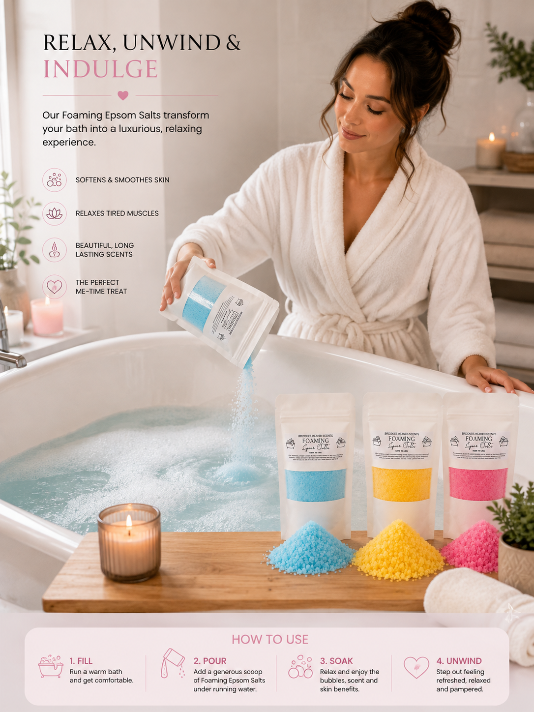 Foaming Epsom Salts