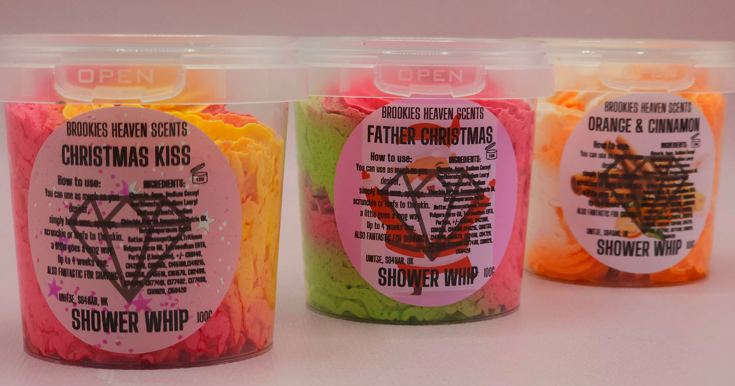 Christmas Whipped Soap