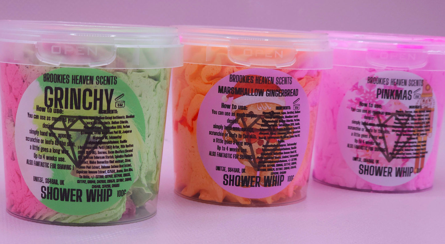 Christmas Whipped Soap