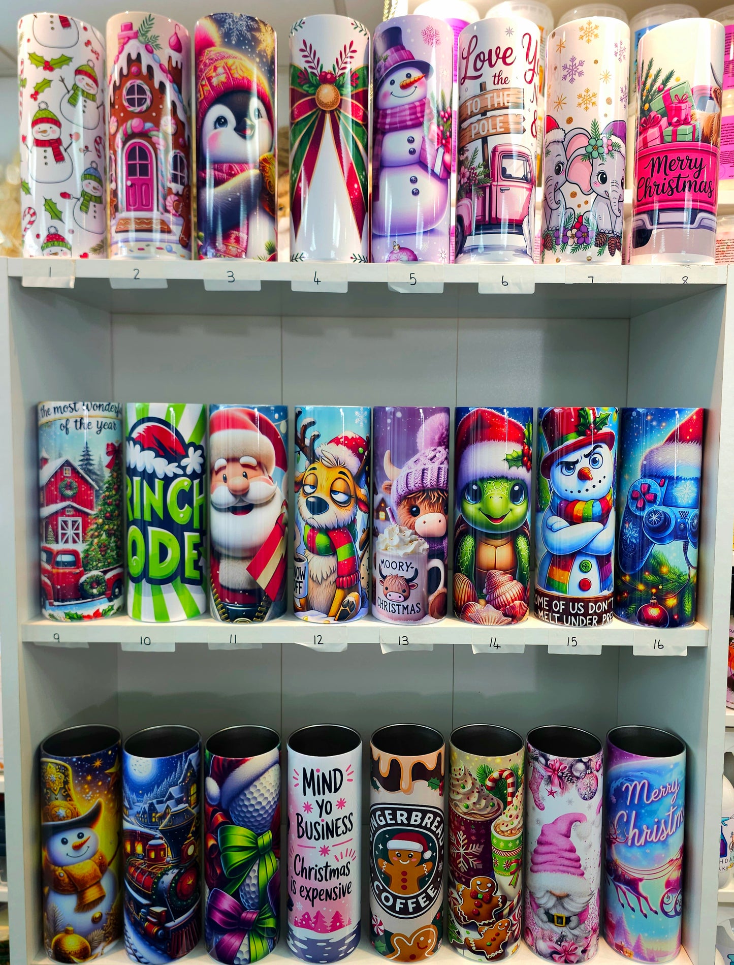 Christmas Tumbler Pop 2nd November Live on TikTok 7pm 🩷