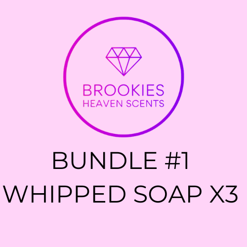Bundle #1 Whipped Soap X3
