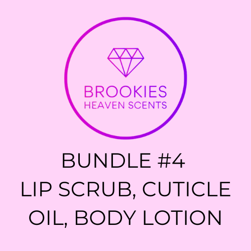 Bundle #4 Lip Scrub, Cuticle Oil, Body Lotion