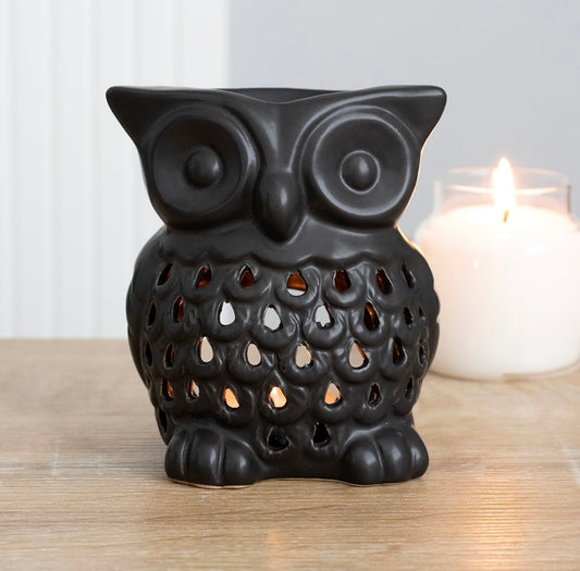 White/Black Owl Burner