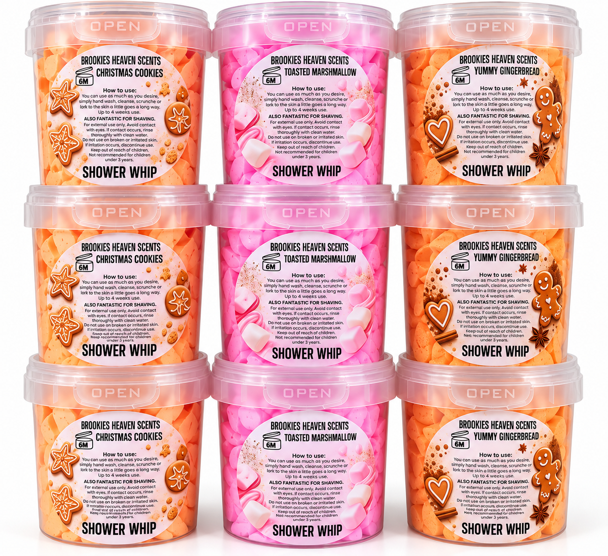 Christmas Whipped Soap