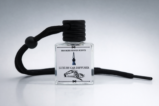 Clear Glass Car Air Freshener